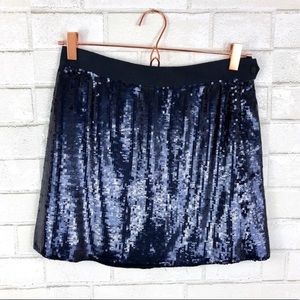 J. Crew Collection Silk Sequin Skirt